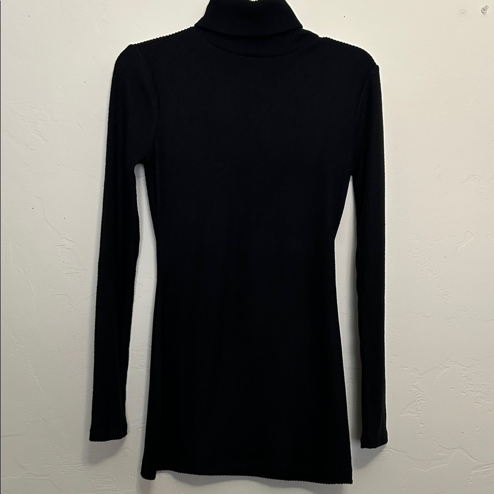 SO Black Turtleneck Tunic Sweater (NWOT)
